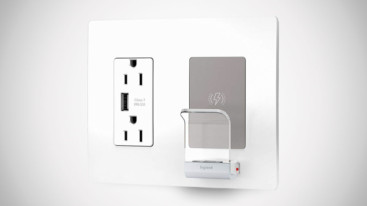 Legrand Radiant Wireless Wall Outlet Charger