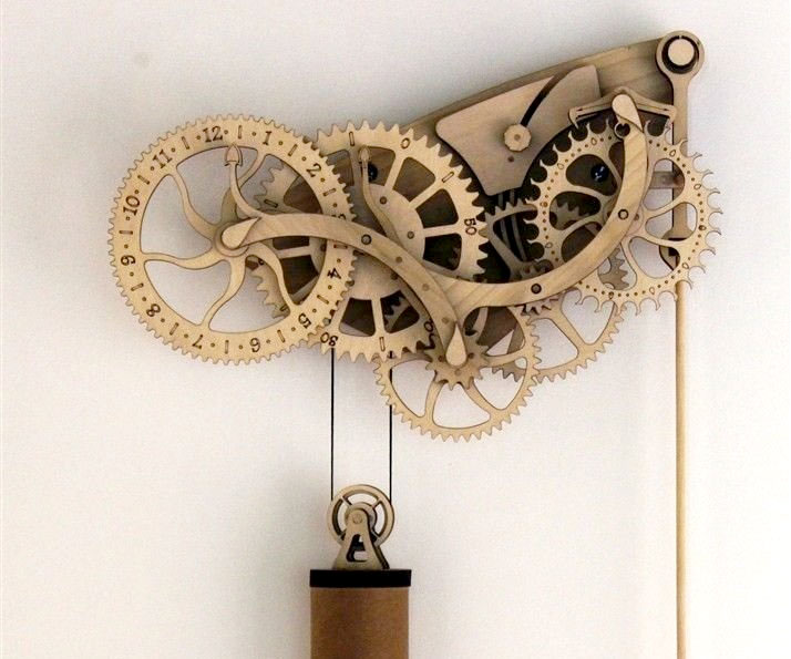 Wooden Clock Kit Precision DIY