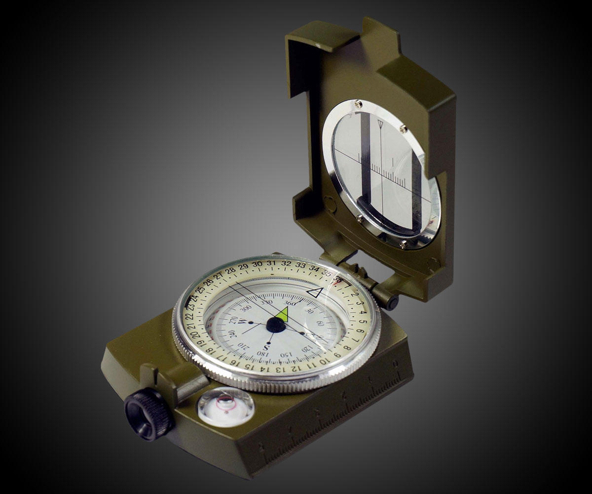 Military Prismatic Compass with Advanced Features