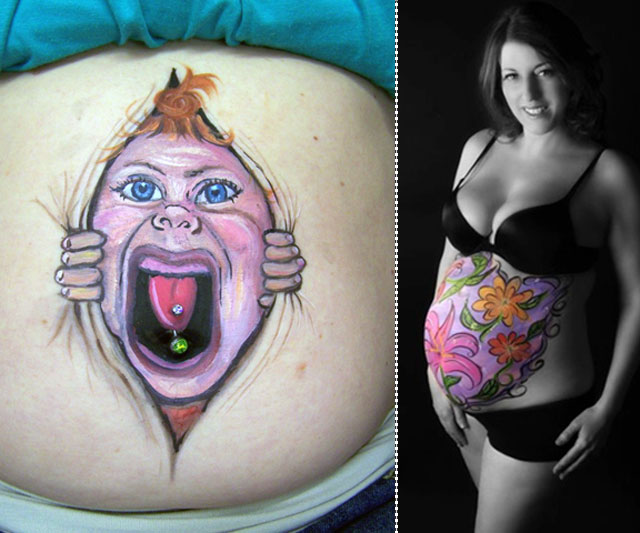 ProudBody Pregnancy Belly Art Kit