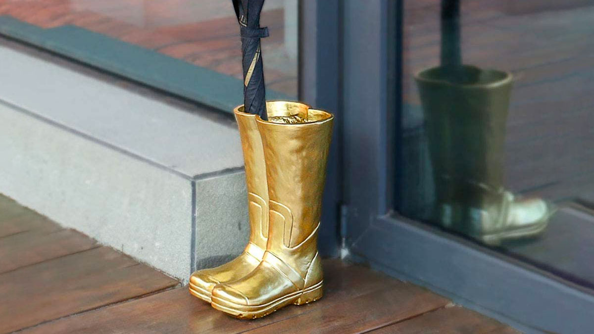 Galoshes Rain Boots Display Stand