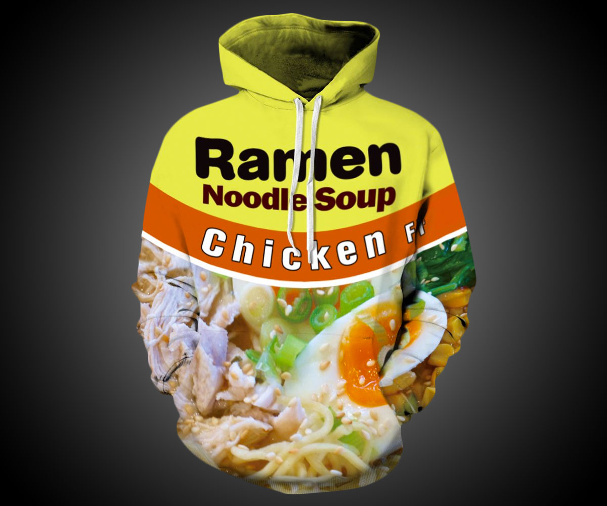 Ramen 3D Print Hoodie