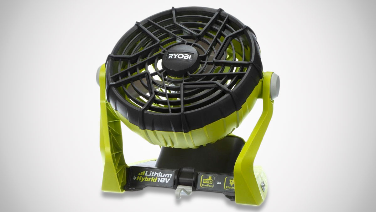 RYOBI Hybrid Power Fan Versatile 18V