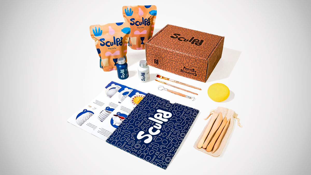 Sculpd Pottery Creations Kit