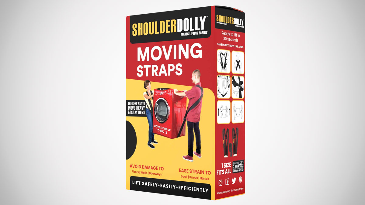 WRAPTIE Shoulder Dolly Moving Straps