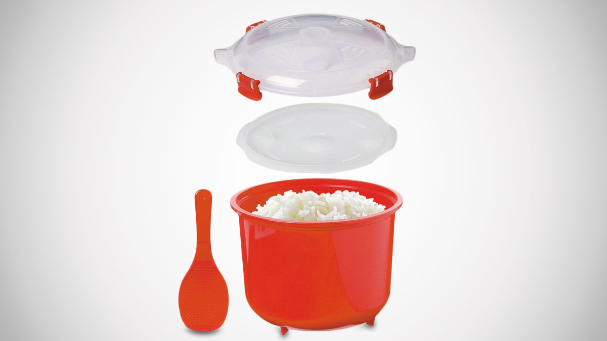 Sistema Microwave Rice Cooker Compact Rice Solution