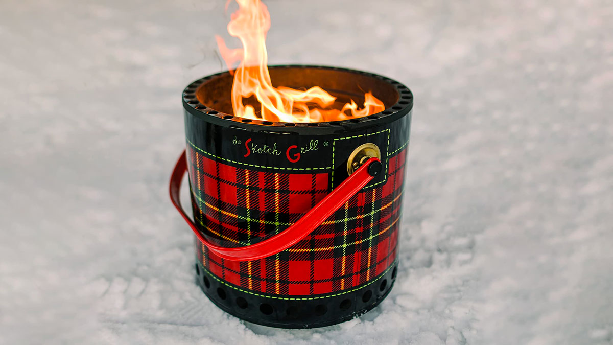 Skotch Grill Tartan Pattern Portable Cooker