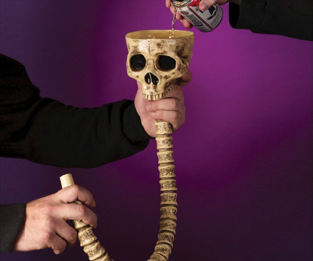 Skull Spine Brew Chugger