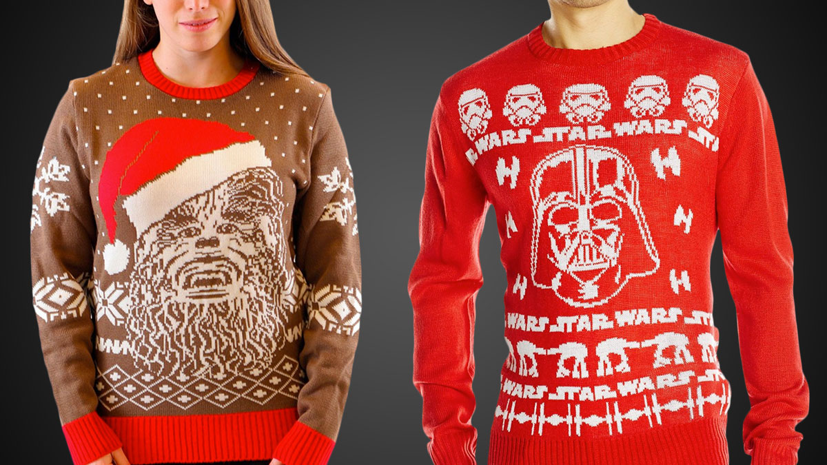 Star Wars Festive Galaxy Sweaters