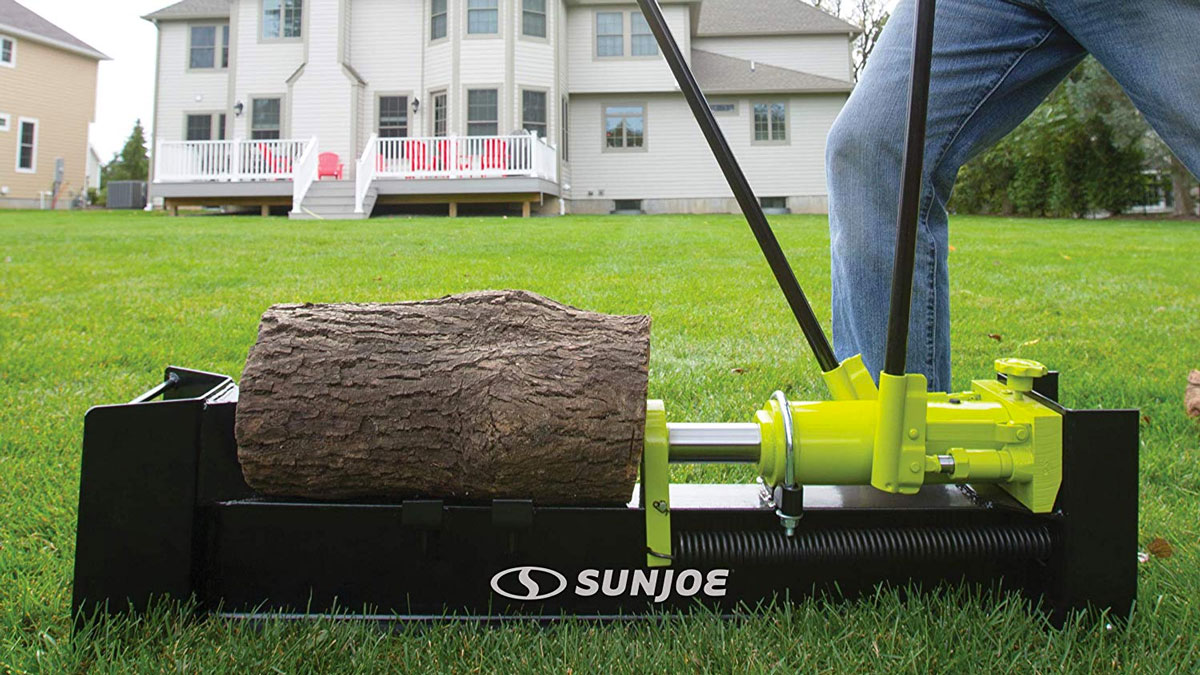 Sun Joe 10Ton Log Splitter Extraordinaire