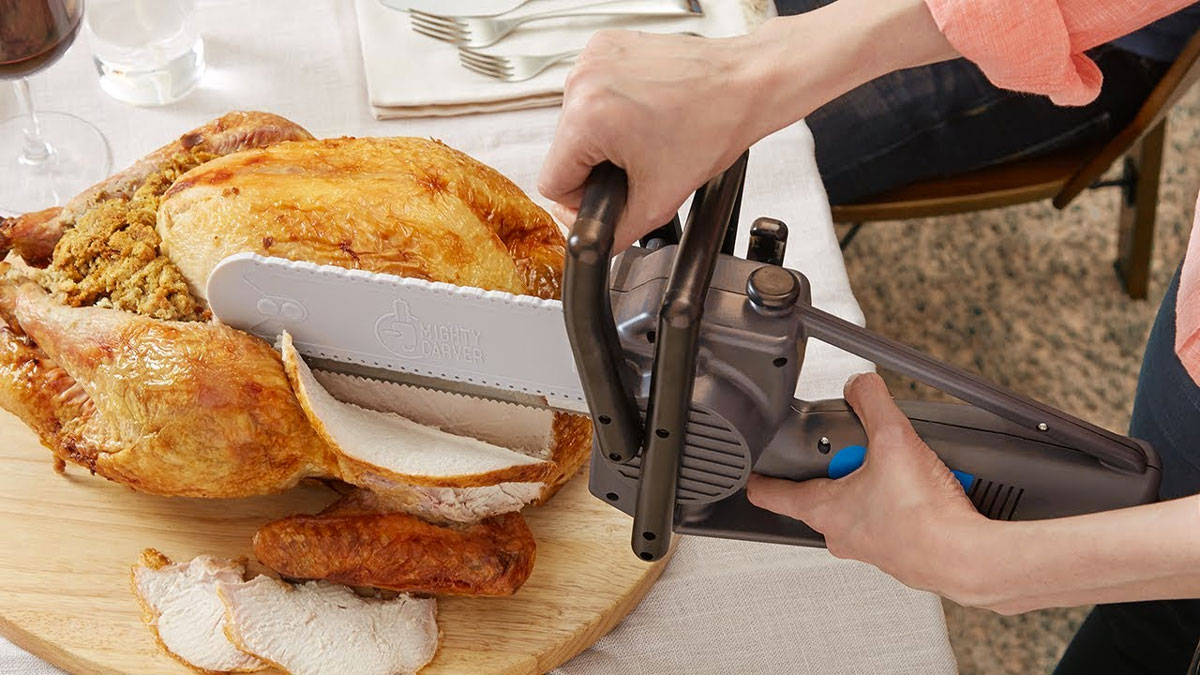 The Mighty Carver Electric Turkey Carving Saw