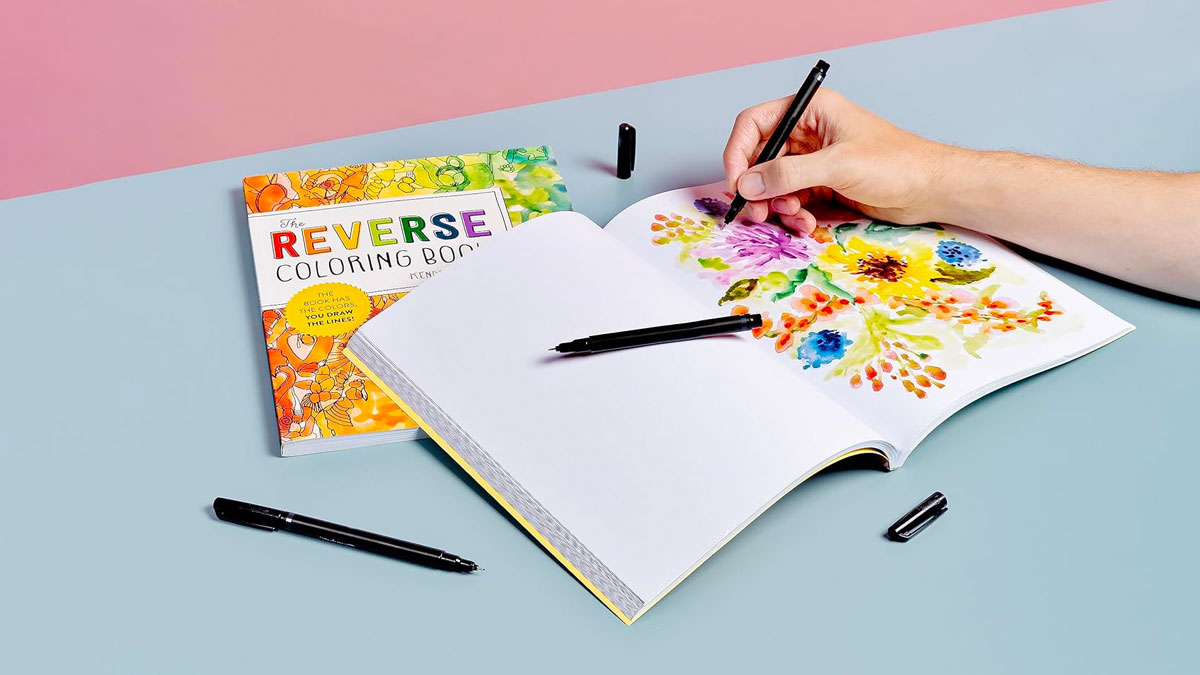 The Reverse Coloring Book Unleash Your Artistic Freedom
