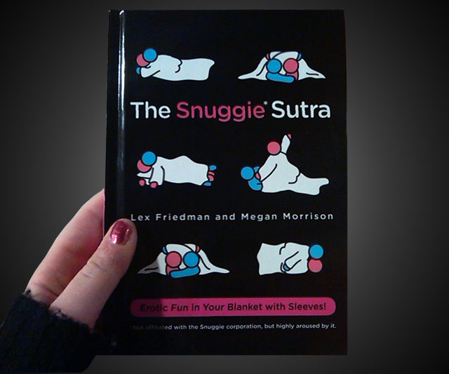 The Snuggie Sutra Cozy Fleece Blanket