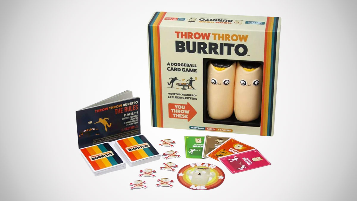 Throw Throw Burrito Dodgeball Fusion Card Game