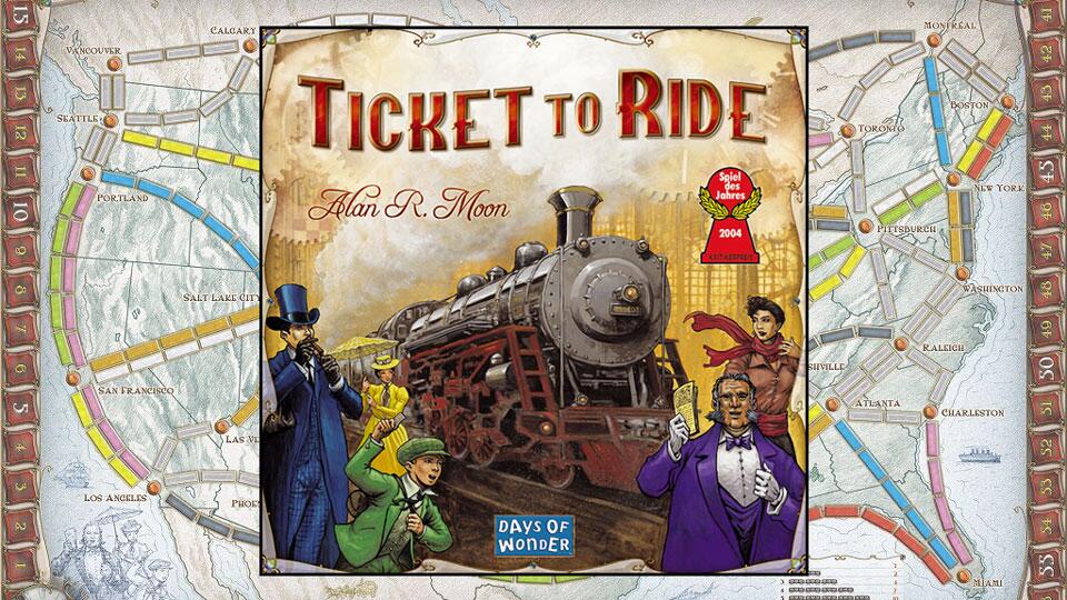 Ticket to Ride Adventure Board Game