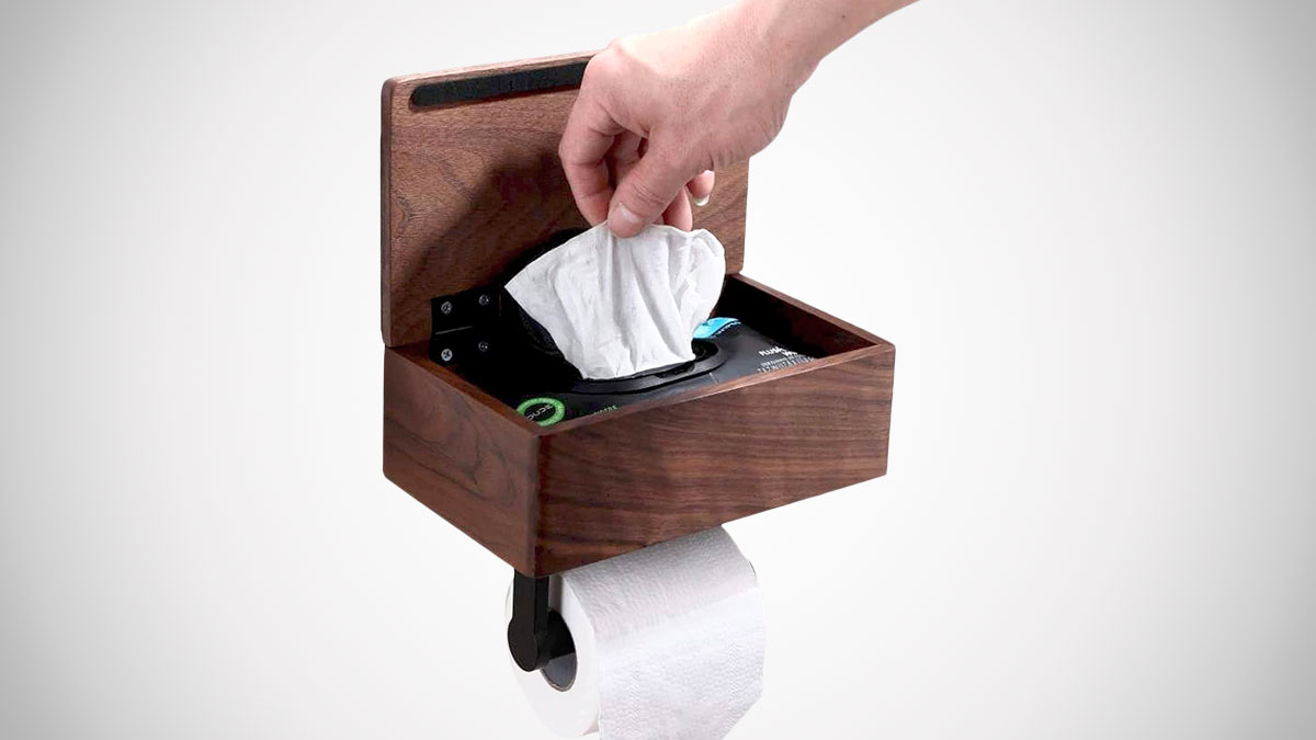 Dispenser of Wet Wipes Toilet Tissue