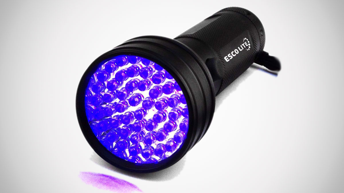 UV Black Light Beam Detector