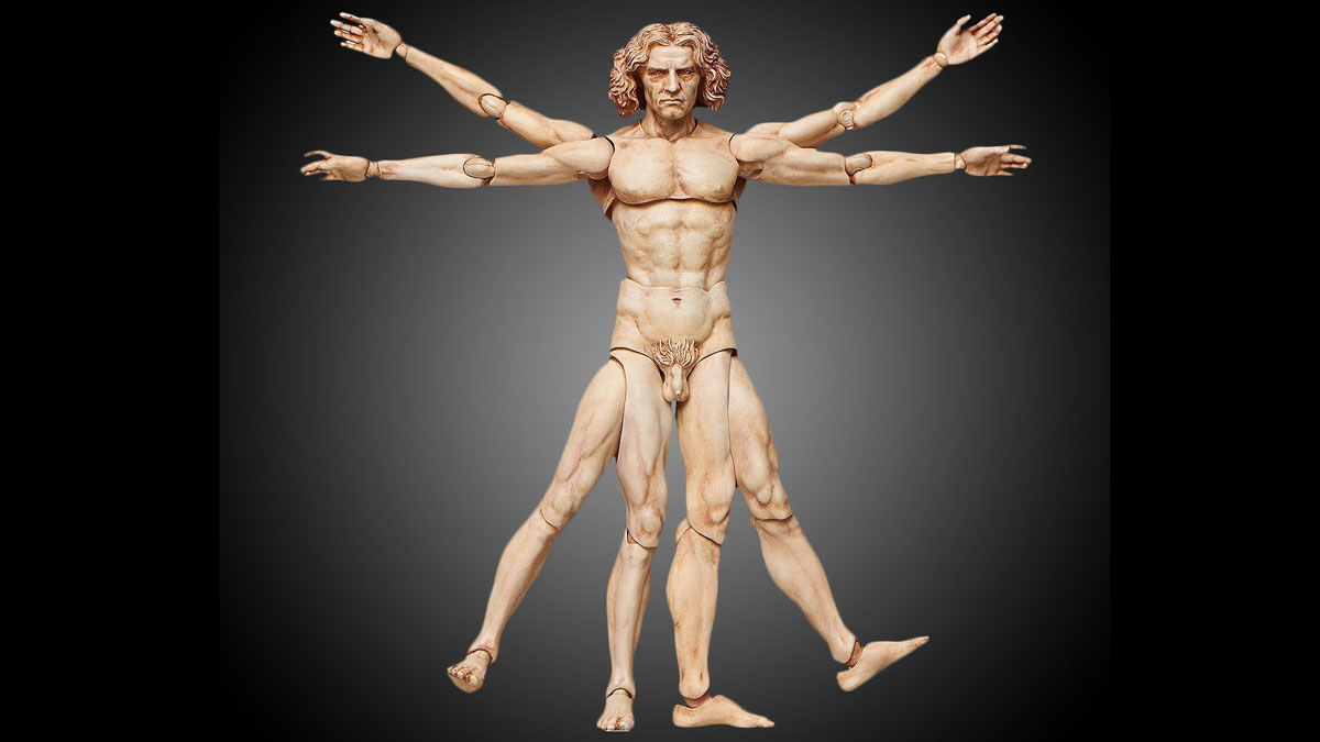 figma Vitruvian Man Articulated Figure