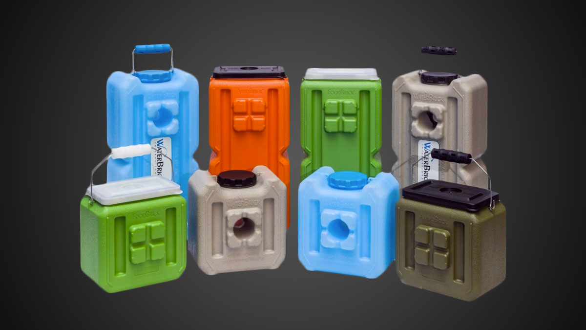 WaterBrick Stackable Liquid Ration Storage