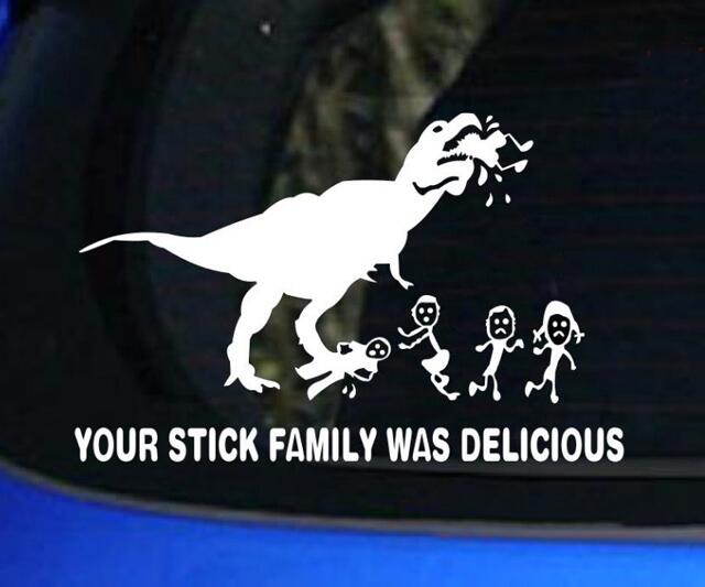 StickerCiti TRex Family Fun Decal